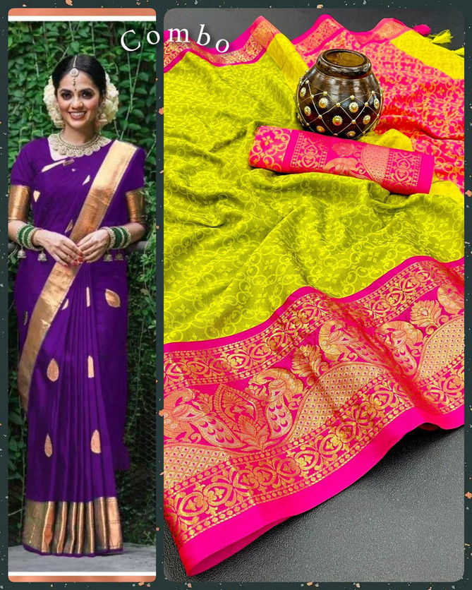 Aab Combo 3 Designer Non Catalog Sarees
